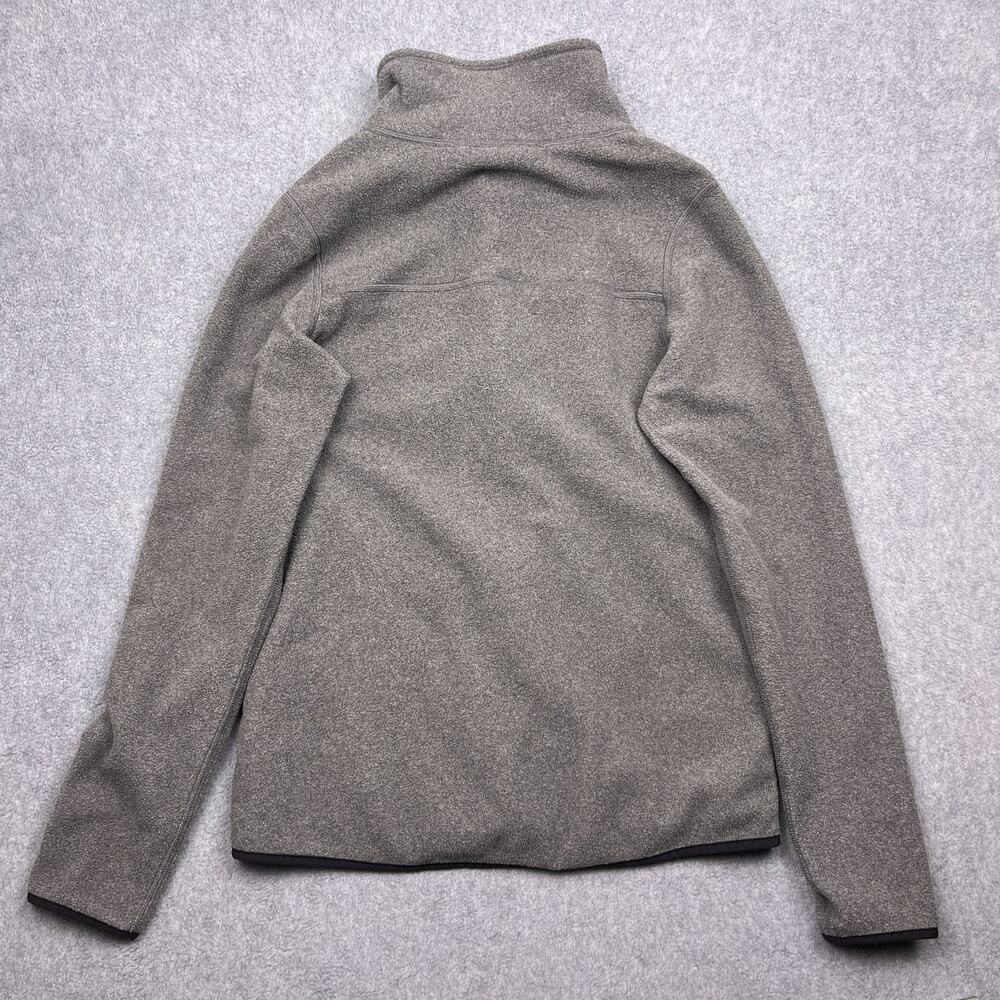rei co op jacket gray fleece full zip collared small - Picture 10 of 10